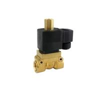 30bar high pressure high temperature solenoid valve 1/4 3/8 1/2 BSP 24 12V Orifice 13mm normally open pilot brass valve(3/8",DC24V)