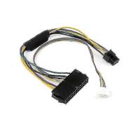 30CM ATX 24Pin to 6Pin Power Supply Cable, Female 24Pin to Male 6Pin Connector, Compatible with HP Elite 8100, 8200, 8300 and 800g1 Desktops, Durable