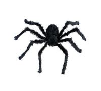 (30cm)Halloween Spider Giant Spider With Red Eyes Hairy , Halloween Spider Decorations