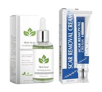 30g Gel Cicatrices Scar Removal Cream Y 50ml Cicatricure Esencia,Reparadora Profunda,Suave Y Agradable Para La Piel,De RáPida AbsorcióN, Apta Para Todo Tipo De Pieles
