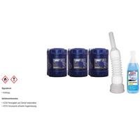 30L mannol aceite motor Diesel Tdi 5W-30 In ceite + Limpiador