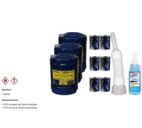 30L MANNOL Aceite Motor Diesel Turbo 5W-40 In ditivo Manguera Limpiadora