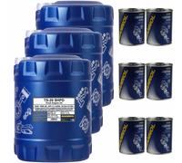 30L MANNOL TS-20 SHPD 10W-30 Aceite Motor API CJ-4/SN ACEA E7/E9 Limpieza