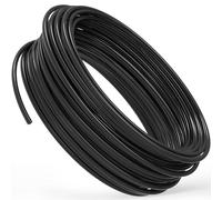 30m 4-6mm PVC Tubo Riego Goteo Micro, Tube Irrigazione Goccia Duradero y Resistente UV, Hose Irrigation Antienredos & Resistente Heladas Para Céspedes, Jardines, Plantas, Arboles y Sistemas Riego