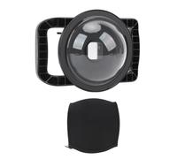 30m (98ft) Puerto de Domo Submarino Mango Dual Varanza Impermeable Lente hemisférica GO Pro Action Camera Accessory para fotografía de Surf de Buceo Profesional