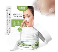 30ml Eliminador de cabeza negra,Mascarilla Facial Peel Off para puntos negros,Black Heads Remover con 60 tiras nasales,mascarilla exfoliante para la nariz y la cara,para todo tipo de piel