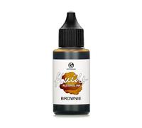 30ml Fluids Alcohol Ink BROWNIE, Tinta al alcohol para Fluid Art y Resin Art, marrón