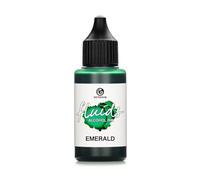 30ml Fluids Alcohol Ink EMERALD, Tinta al alcohol para Fluid Art y Resin Art, verde