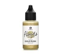 30ml Fluids Alcohol Ink GOLD RUSH, Tinta al alcohol para Fluid Art y Resin Art, oro metálico