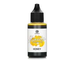 30ml Fluids Alcohol Ink HONEY, Tinta al alcohol para Fluid Art y Resin Art, marrón