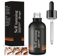 30ml Gotas Autobronceadoras,Suero Autobronceador Concentrado,Gotas de bronceado para el cuerpo y Faciales,un efecto de bronceado sin tomar el sol