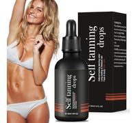 30ml Gotas de bronceado, Gotas Bronceadoras Faciales, Gotas Autobronceadoras, Añadir Gotas de Bronceado Al Cuidado de La Piel, Consigue un Bronceado Natural, Funciona con Su Cuidado Diario De La Piel