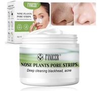 30ml Mascarilla Facial Puntos Negros,60 bandes nasales,Masque Nariz Negro Anti-points,élimine les Points noirs Les Impuretés Para Hombres y Femenino