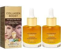 30ml Pedia Advanced Collagen Boost Anti Aging Serum,Advanced Deep Anti-wrinkle Serum,Firm Skin &Reduces Wrinkles Hyaluronic Acid Serum (2pcs)