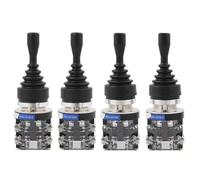 30mm 2/4 direcciones momentáneo/autoblocante interruptor con palanca de mandos HKA1-41Z02/41Z04/41Y02/41Y04 1 Uds(HKA1-41Z02)