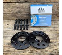 30mm 2x15mm Ampliador de vía SCC Para Audi 5x112 57,1 + Tornillos