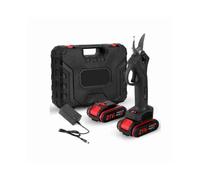 30mm Electric Pruning Shears Cordless Electric Garden Scissors Orchard Shrub Branch Fruit Tree Bonsai Pruning Garden Tools Eu Plug