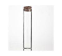 30pcs 10ml 22mm X 100mm Mini Glass Bottles Jars with Wood Cork Stoppers Spell Jars Halloween Decorations