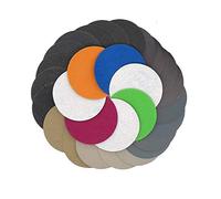 30pcs 150mm / 6" Pulgadas Granos 800/1000/1200/1500/2000/3000 Discos de lijado en seco al agua Gancho de bucle Papel de lija Hoja de arena de disco de papel de lija redonda