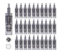 30Pcs Agujas de Microneedling de 12 Pin para Microneedling Dr.pen A7, Micropunción de Repuesto Desechables Originales, Microagujas Accesorios para el Cuidado de la Piel (12 Pin, 30Pcs)