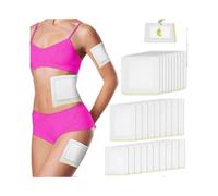 30Pcs Castor Oil Pack Wrap,Anti Oil Leak Self-Adhesive Caster Oil Packs,Organic