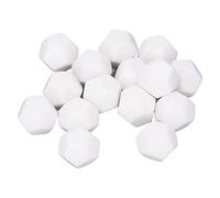 30pcs Cubos de Plástico en de 12 Lados Escribir sobre la Enseñanza de Cubos para el Entretenimiento para la Educación del Entretenimiento 2.2 Cm de, Seguro, Impermeable,