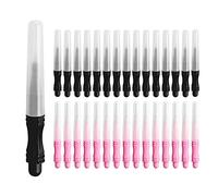 30pcs Mini Cepillo de Cejas y Pestañas Portátil - Herramienta de Estiramiento de Extensión de Pestañas Con Tapa - Interdental y Cuidado Bucal Para Cejas