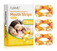 30pcs Mouth Tape,Cinta Bucal para Dormir,Mouth Tape Antirronquidos para Niños y Adultos Corregir Boca Abierta Mejora la Respiración Nasal y la Calidad del Sueño Nocturno (Fase 1)
