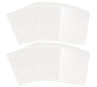30pcs Página Suplementaria para AIOR Lino Album Fotos Autoadhesivo 26x21cm, Blanco