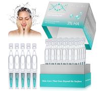 30Pcs Sérum Facial Ácido Hialurónico, Sérum de Ácido Hialurónico con 3% de Ácido Hialurónico, Viales Ultrahidratantes, Hidratación Duradera, Reduce Arrugas y Mejora la Elasticidad de la Piel