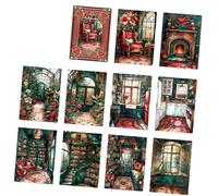 30Pcs/Set Antique Paper Sheets Scrapbooking Decorative Paper Journaling Crafting Supplies For Notebooks Photo Album Retro Decorative Sticker