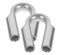 30Pcs Stainless Steel Thimble Strong Rope Tube Para Cables