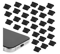 30PCS Tapones de Protección contra el Polvo USB C, RISVOWO Tapones Antipolvo USB C, Tapón Antipolvo de Silicona Compatible con Google Xiaomi