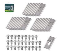 30piezas Cuchillas Robot De Césped Para Husqvarna, Cuchillas Robot Cortacesped, Cuchillas Para Husqvarna/Automower,Cuchillas De Acero Inoxidable (Color : Sliver)
