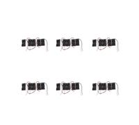 30Pzs Caja Estuche Sostenedor de 2 x 1.5V AA Bateria Negro con Plomo Alambre