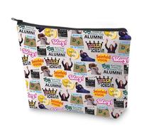 30R Fans Gift I Want to Go to There - Bolsa de maquillaje divertida de la serie de televisión, regalo para amantes de la televisión, bolsa de lona con cremallera, I Want to Go to There