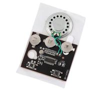 30S Dispositivo de Módulo de Grabación de Voz con Sonido de Música Regrabable de 0.5W con Celdas de Botón para Juguetes de DIY Regalos de Audio[Control de Teclas]