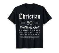 30th Birthday Christian Gift Idea Blessed 30 Years Old Camiseta