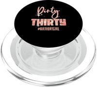 30th Birthday Girly Rose Dirty Thirty #Birthdaygirl 30 PopSockets PopGrip para MagSafe