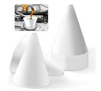 30uds Embudos para Uso Automotriz, Papel de Aceite de un Solo Uso Embudo de Cono Embudo de Aceite Motor Cambio de Aceite Embudos Multiusos para Automóvil para Aceite Motor Refrigerante Agua