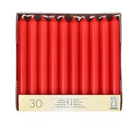 30velas de mesa Ø 2,15cm · 19,6cm rojo-13700