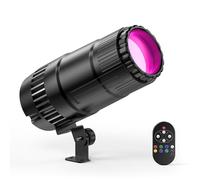 30W Pinspot LED RGBW Luces de Discoteca 4 modos LED Beam con Control Remoto Spot de Bolas de Espejos para Discoteca DJ Salas de Baile Decoración de Fiesta Boda