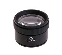 30X 36mm óptica portátil lupa lupa lente microscopio para joyería monedas sellos tamaño Comapct