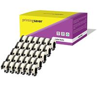 30x DK-11204 17 x 54 mm Rollos de Etiquetas multipropósito (400 Etiquetas por Rollo) compatibles para Brother P-Touch QL-1110NWB QL-1100 QL-1060N QL-500 QL-570 QL-700 QL-710W QL-800 QL-810W QL-820NWB