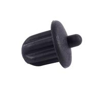 30X Goma Negra 6.35mm Jack de Audio PC PC Toma de Micrófono DVD Cubierta Antipolvo