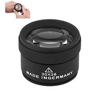30x Lupa para Relojes, Lupa Joyería, Relojero Lupa Lupa de Contacto Nueva Joyería Gafas de Lupa óptica 30x Lente de Aumento, Joyería Lupas Herramienta