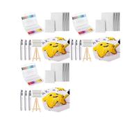 30x Pintura Mágica Hinchable, Esponja Mágica para Lienzo de Dibujo 3D, Kit de Pintura con Textura de Espuma, Kit de Pintura con Textura de Palomitas