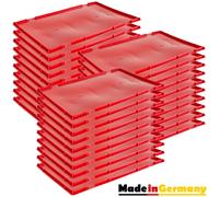 30x Tapa Euro Apilamiento Plástico Caja Industrial Almacenamiento Kingpower