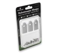 30x To the South® Robot cortacésped Cuchillas de acero adecuadas para Husqvarna Automower 405X - 30 unidades