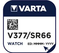 30x VARTA Watch V 377 pila de reloj pila de botón SR 626 SW V377 batería de r...